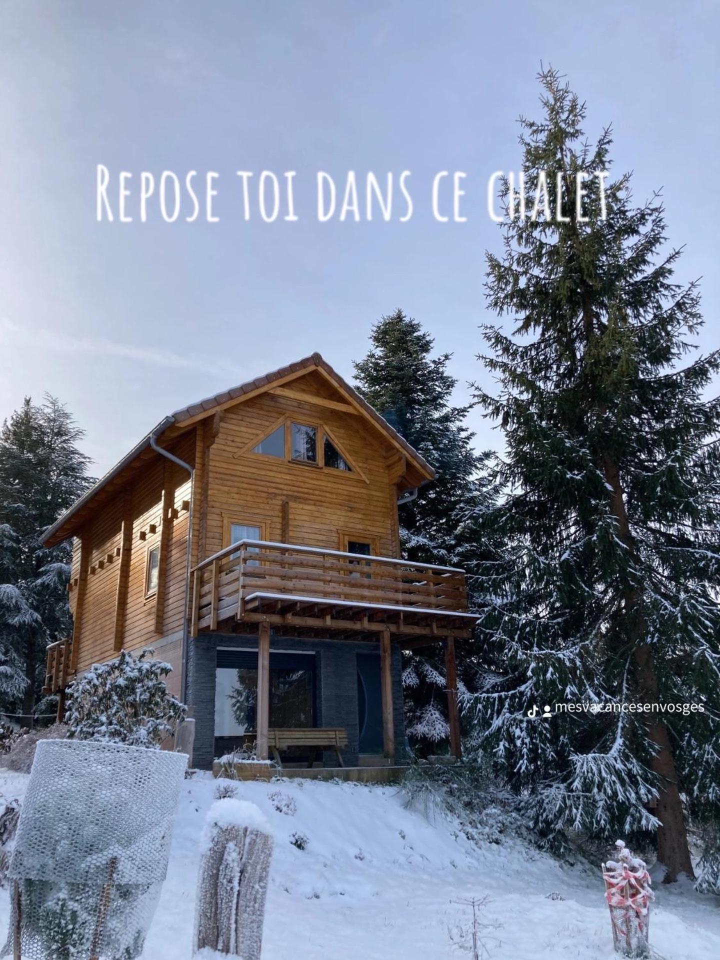 Chalet Authentique Au Calme, En Lisiere De Foret, Montagne, Sentiers 15Mn Gerardmer & Alsace "Chalet Mon Beau Sapin" Anould Extérieur photo